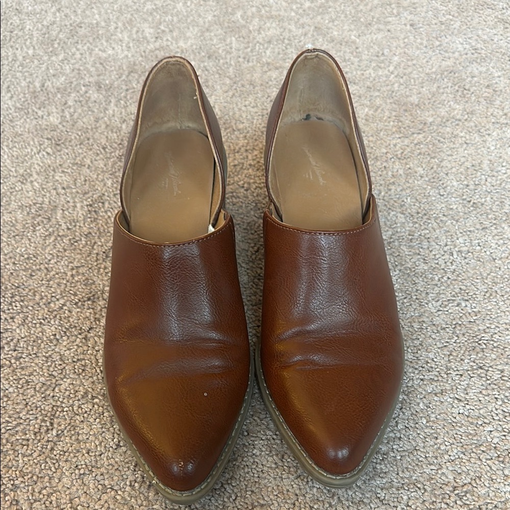 Women's Faux Leather Slip-On Shoes